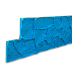 concrete firepit, wall, and seatwall form liner