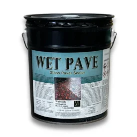 Glossy Paver sealer for driveway and patio
