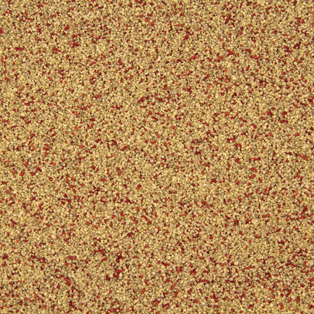 Colored Quartz Brown Red Colored Floor Coating Material