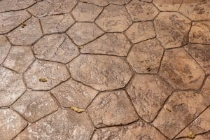 BC random concrete stamp