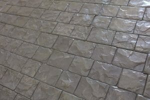 BC cobble concrete stamp