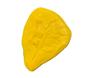 single oak leaf stamp