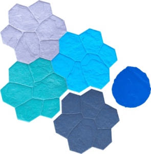 BC random concrete stamp set