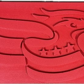 eagle concrete stamp