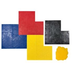 Large Concrete Stamp Slate Texture Noble Ashler Pattern