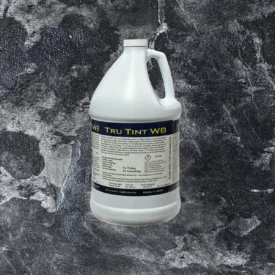 Black water-based concrete stain
