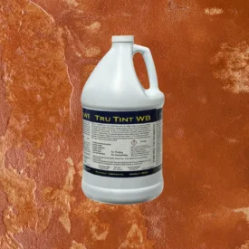 Copper water-based concrete stain