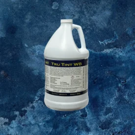 Indigo water-based concrete stain