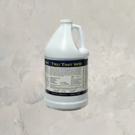 Whey water-based concrete stain